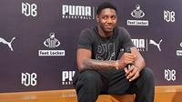 Bintang Timnas Bolas Basket Kanada di FIBA World Cup 2023, RJ Barrett. (Bola.com/Muhammad Adi Yaksa).
