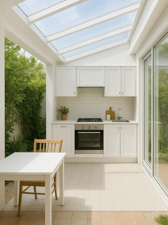 Desain Dapur Mungil Terbuka (Image by ChatGPT)