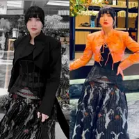 Busana Hesti Purwadinata saat Berada di Acara K Drama Tempest di Korea Selatan. [@hestipurwadinata]