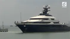 Kapal pesiar terkait skandal korupsi di perusahaan 1MDB tiba di Malaysia. Bernilai sekitar 250 juta dolar AS kapal ini memiliki beragam fasilitas mewah.