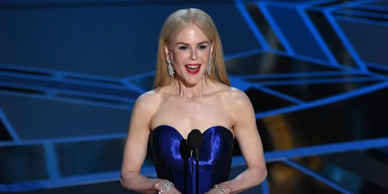 Berusia 50 Tahun, Nicole Kidman Tetap Cantik di Piala Oscar 2018
