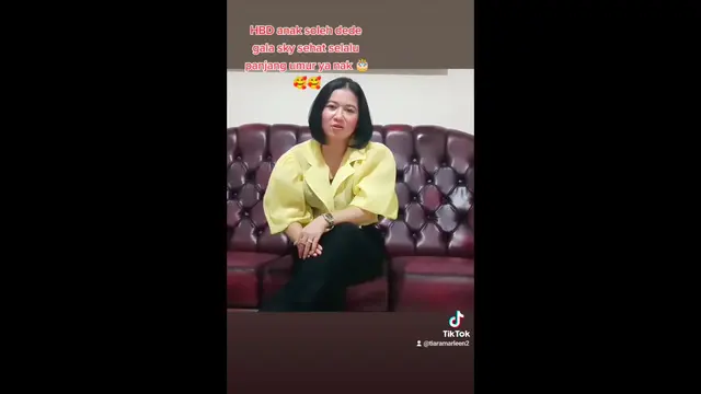 Tiara Marleen Tetap Siapkan Kado Meski Tak Diundang ke Acara Ulang Tahun Gala Sky Andriansyah. (instagram.com/tiara_marleen1)