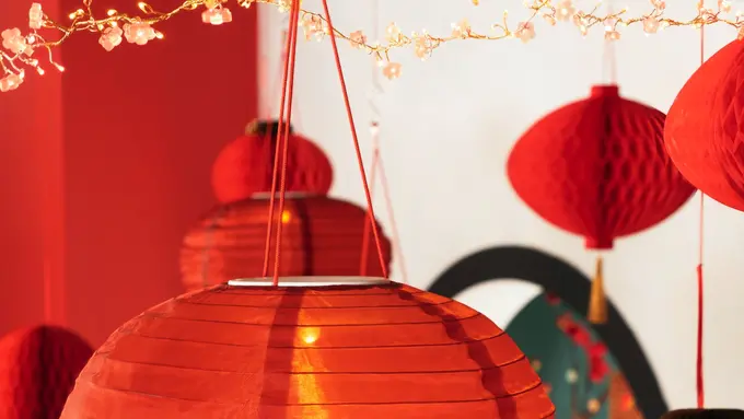 Lampu lampion Imlek/dok. Ikea