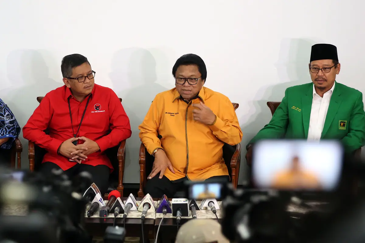 Parpol pendukung Ahok-Djarot