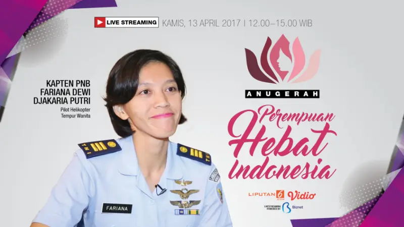 Kapten Penerbang Fariana Dewi Djakaria Putri