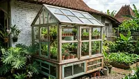 Cara Membuat Greenhouse Mini dari Jendela Bekas, Ini 8 Langkah Mudahnya