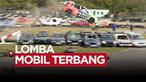 Berita video kompetisi car daredevils di Sussex Barat, Inggris