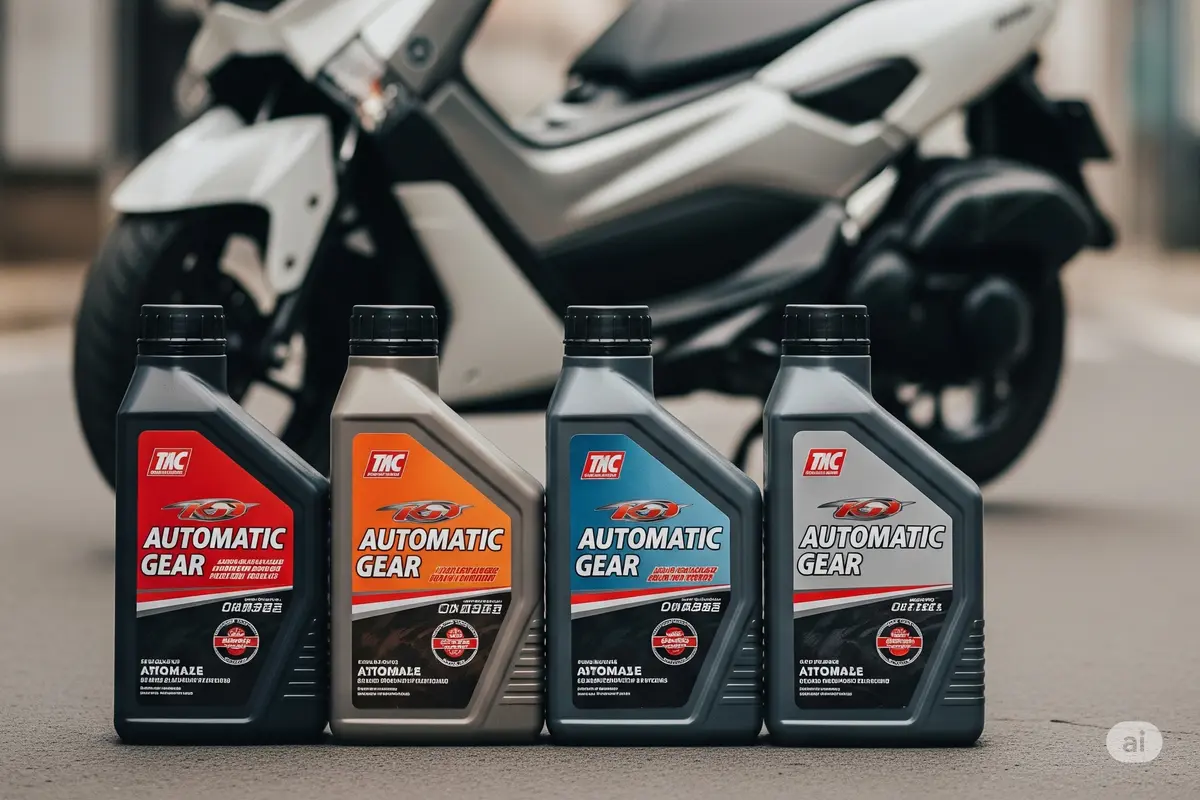 Ilustrasi oli untuk motor matic