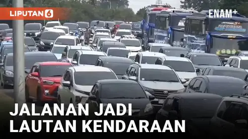 VIDEO: Antrean Kendaraan Mengular dari Ciawi hingga Kawasan Puncak Saat Libur Natal