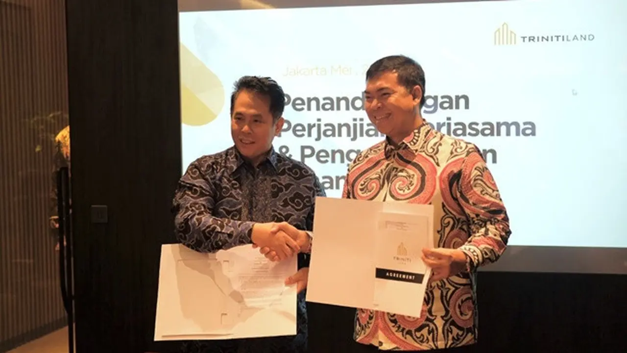 MoU Triniti Land dengan PT Griya Kedaton Indah (Dok: Istimewa)