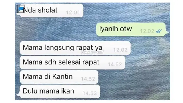 10 Chat Antara Ibu dan Anak Ini Kocak Banget, Bikin Senyum Sendiri