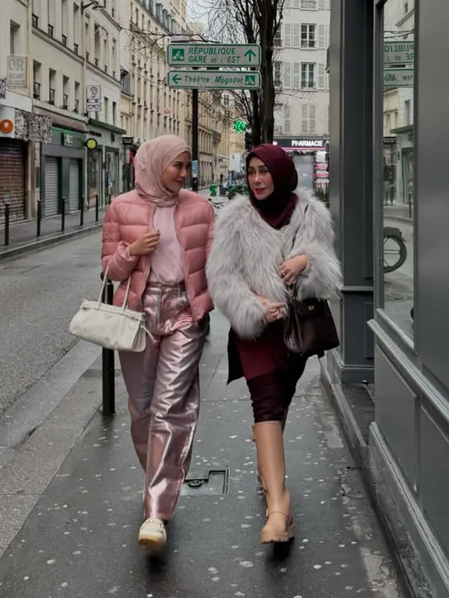 Syahnaz Sadiqah saat Liburan Akhir Tahun. [@syahnazs]