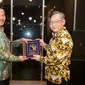 Kepala BP Batam Muhammad Rudi menjamu Menteri Perdagangan dan Industri Singapura Gan Kim Yong makan malam di kawasan Harbour Bay, Batu Ampar, Kamis (13/10/2022). 