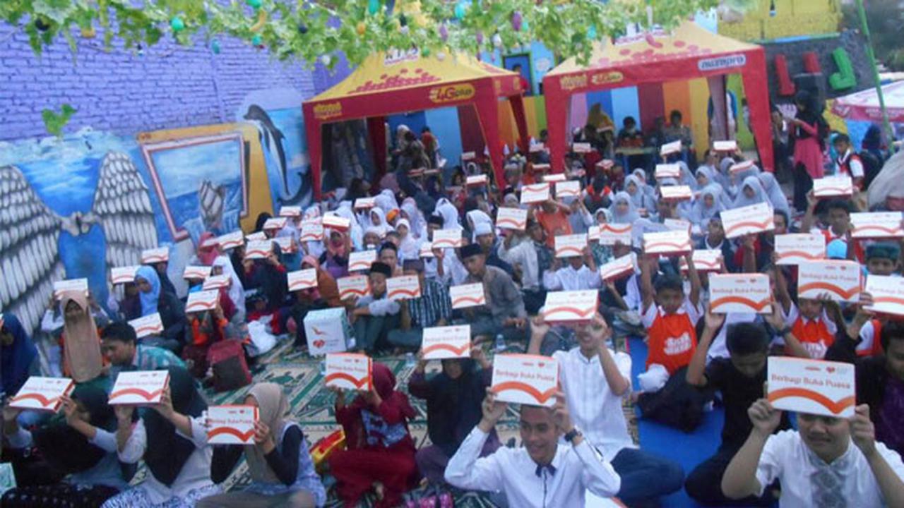 Rumah Zakat Tebar 100.983 Paket Buka Puasa