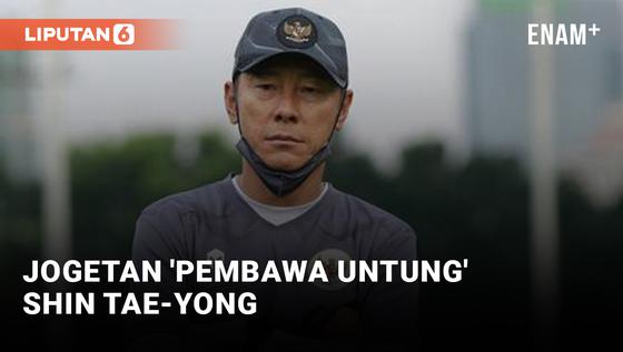 VIDEO: Shin Tae-yong Malah Joget Jelang Kualifikasi Piala Asia U-20