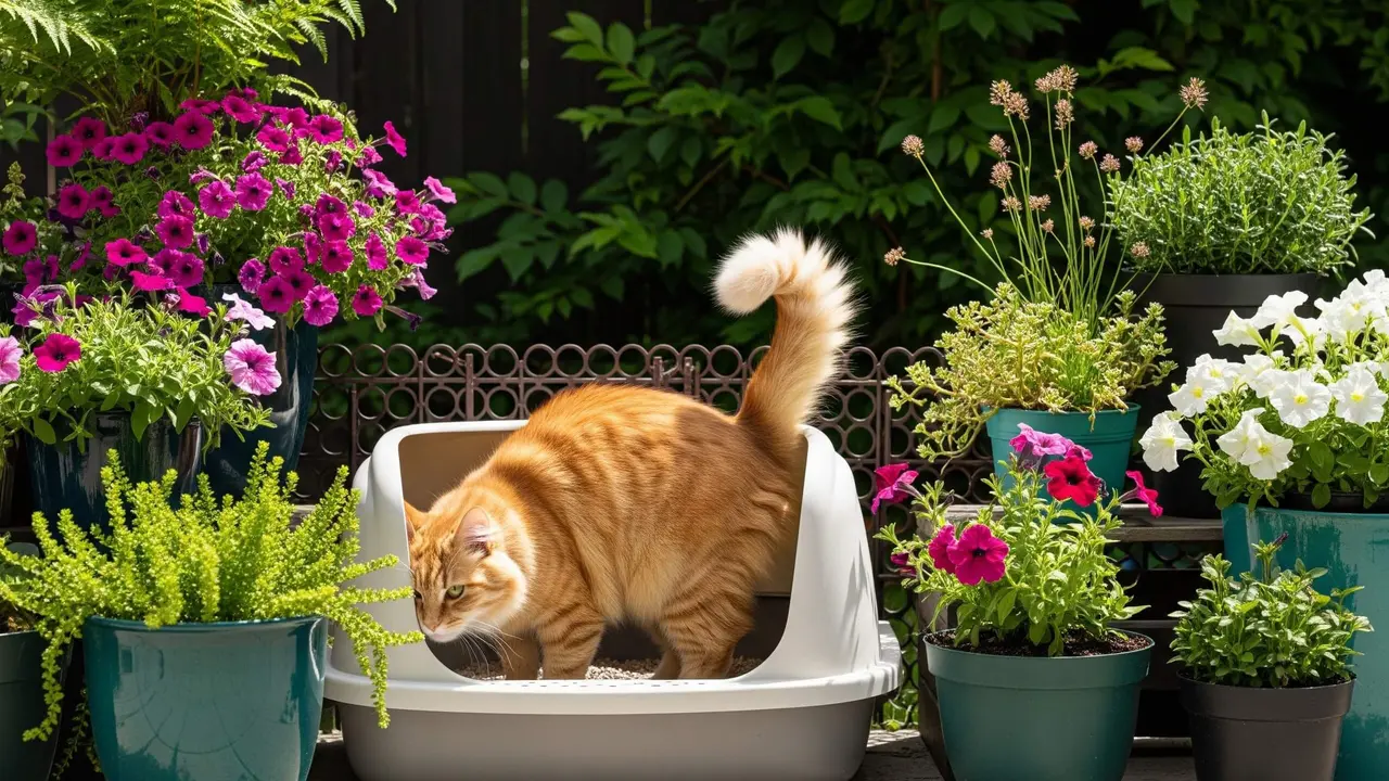Cara Mencegah Kucing BAB di Pot Tanaman Anda