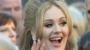 Adele pun sangat mencintai kekasihnya, Simon Konecki, yang berusia 41 tahun tersebut. (AFP/Bintang.com)
