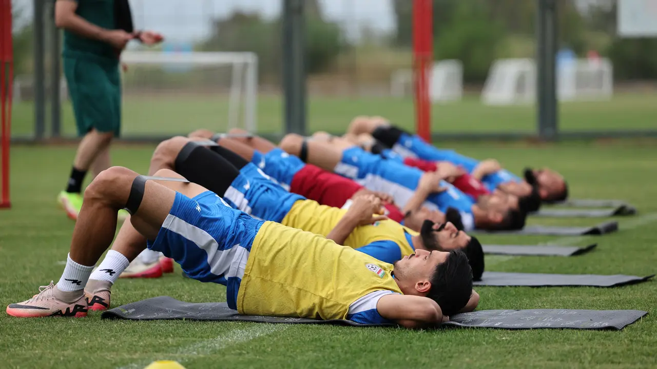 Latihan Timnas Iran Jelang Piala Dunia 2026