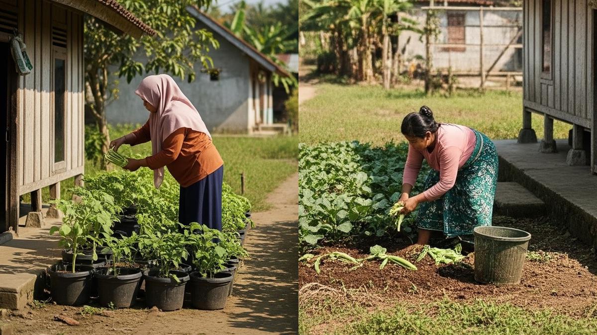 Perbedaan Hasil Sayur di Pot dan di Lahan Tanah, Ini Trik Penting untuk Memulai Usaha Budidaya Rumahan
