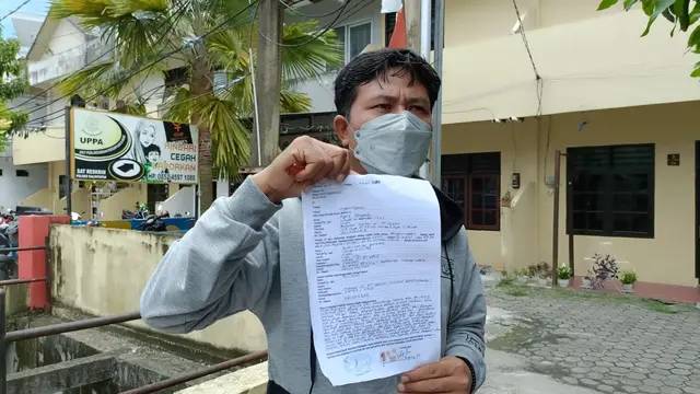 Karyawan kilang minyak bernama Sg membuat laporan ke Polresta Balikpapan, Senin (21/3/2022).