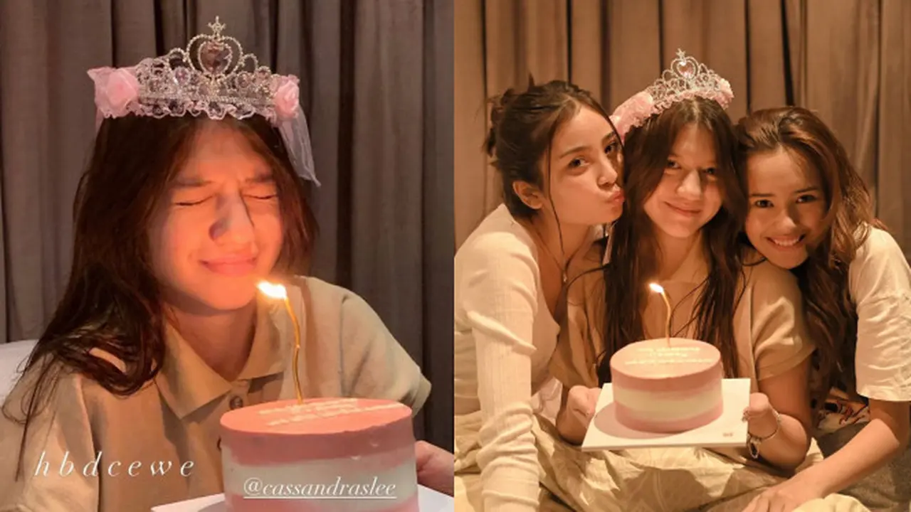 Momen Ulang Tahun Cassandra Lee yang Ke-20, Dirayakan Bersama Sahabat