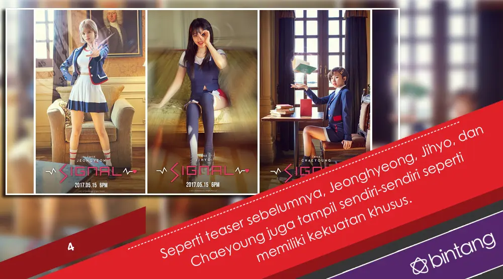 Intip Gaya Imut TWICE di Teaser Comeback. (Foto: Twitter/JYPETWICE, Desain: Nurman Abdul Hakim/Bintang.com)