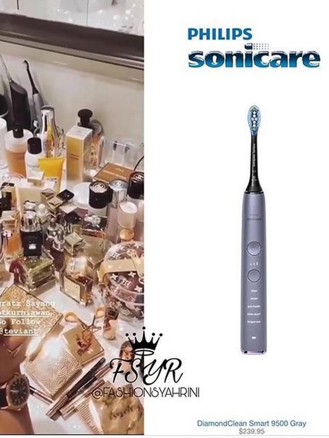 sikat gigi syahrini berharga fantastis