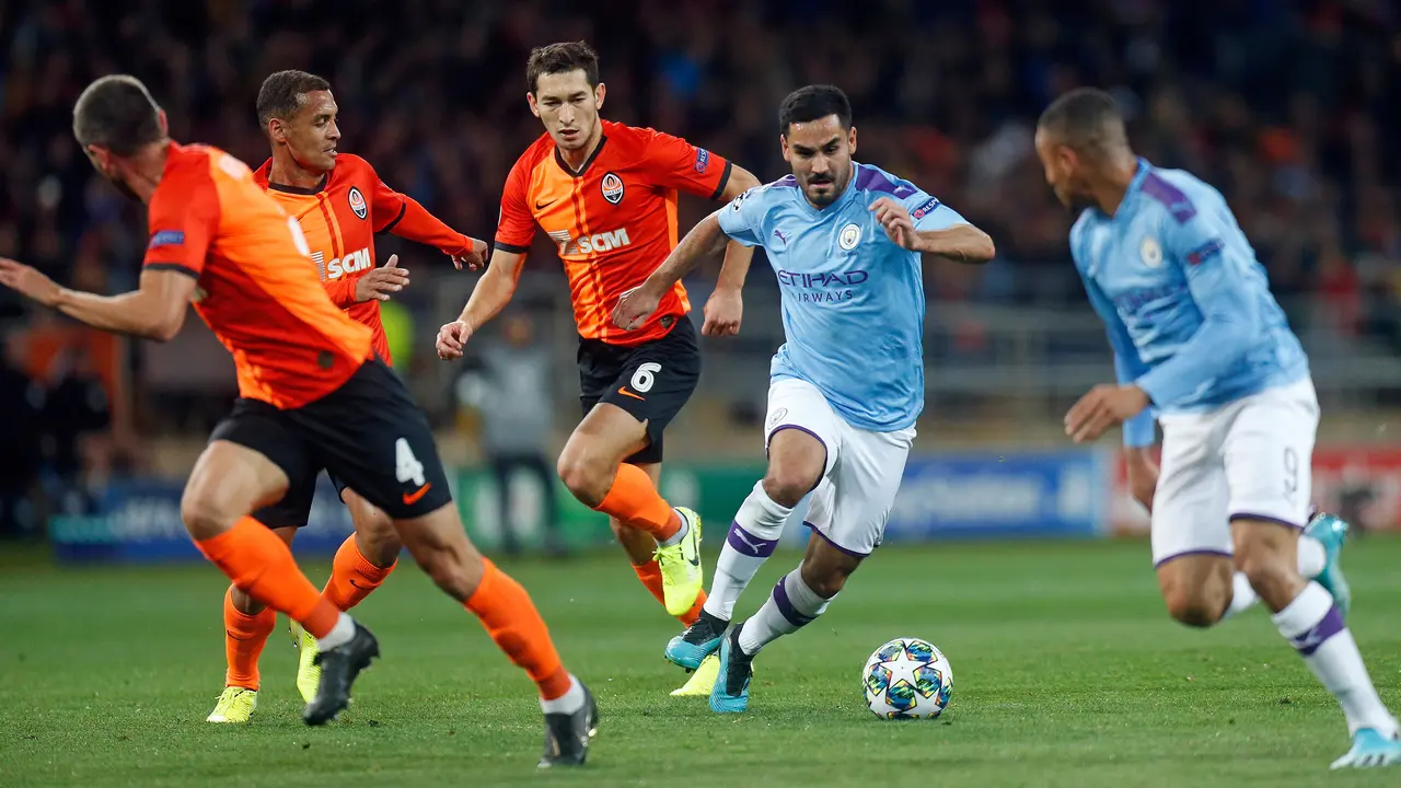 Manchester City VS Shaktar Donetsk