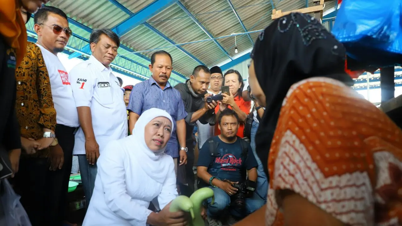 Calon Gubernur Jawa Timur Khofifah Indarparawansa