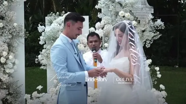 [Fimela] Jessica Iskandar dan Vincent Verhaag