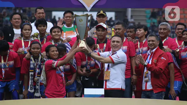 Persib Putri Kampiun Liga 1 Putri 2019