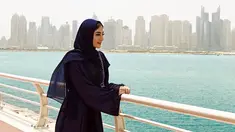 Artis yang sedang dikabarkan dekat dengan Ali Syakieb ini disebut makin cantik ketika kenakan hijab. Memiliki wajah keturunan Arab, penampilannya pun nampak anggun bak artis Timur Tengah. (Liputan6.com/IG/marginw@)