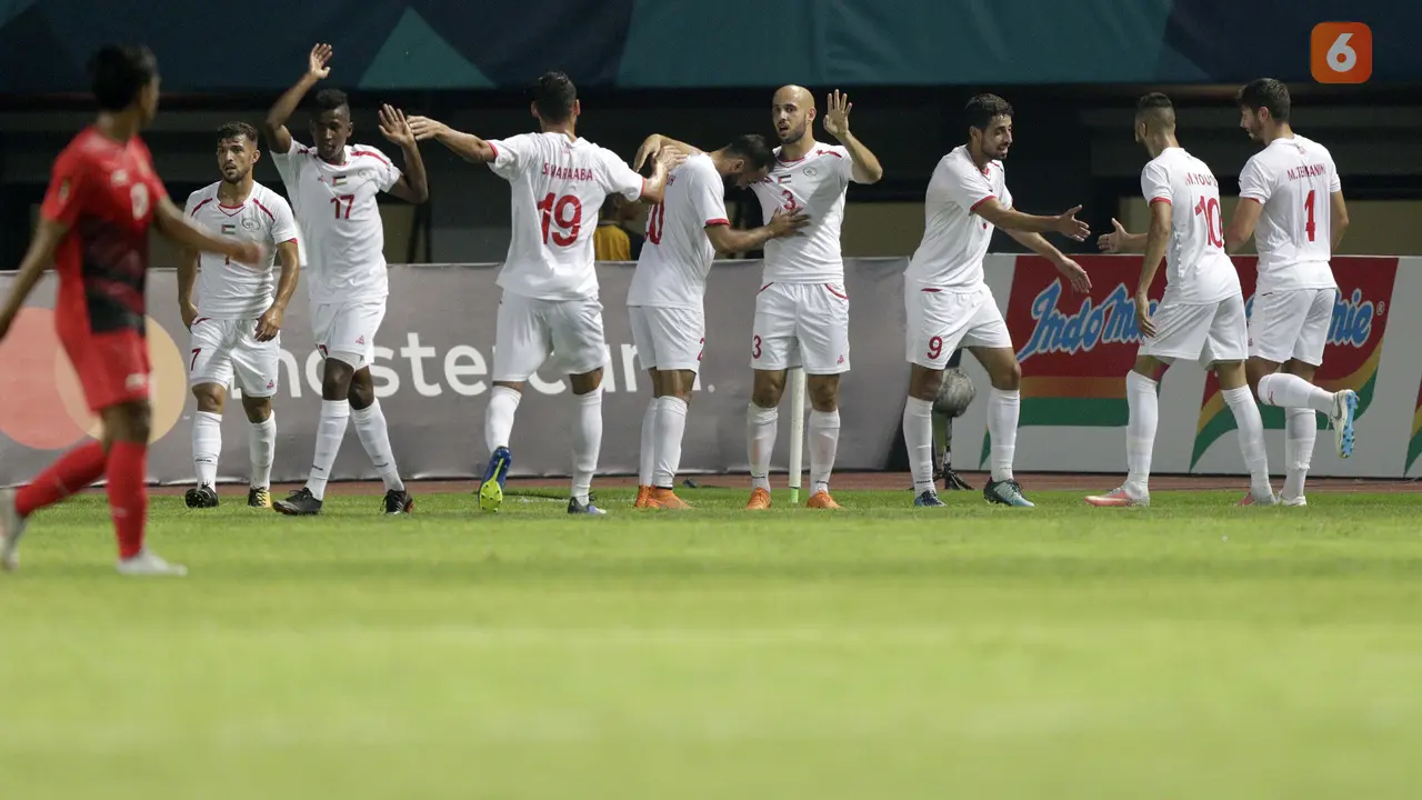 Sepak Bola : Indonesia Vs Palestina