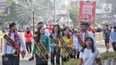 Selain itu, Abang None juga berperan sebagai duta untuk memperkenalkan keindahan dan keunikan Jakarta kepada dunia. (Liputan6.com/Angga Yuniar)