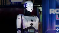 Robot Humanoid Berbasis AI Karya Anak Bangsa Jadi Petugas Layanan Pelanggan Mal