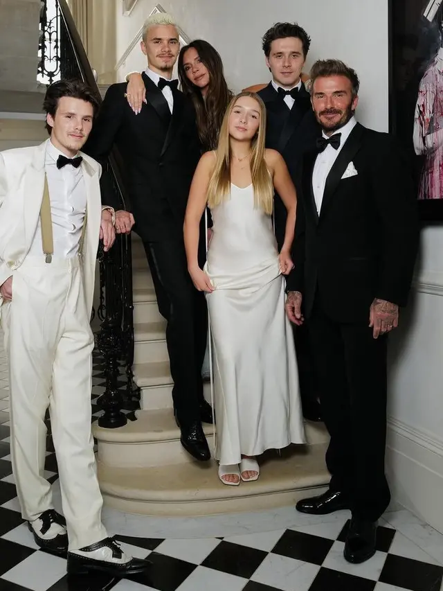 Potret Terbaru Harper Seven Putri Victoria dan David Beckham