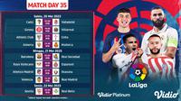Jadwal La Liga Jornada ke-35 Live Vidio 20-23 Mei : Valladolid Vs Cadiz, Barcelona Vs Real Sociedad