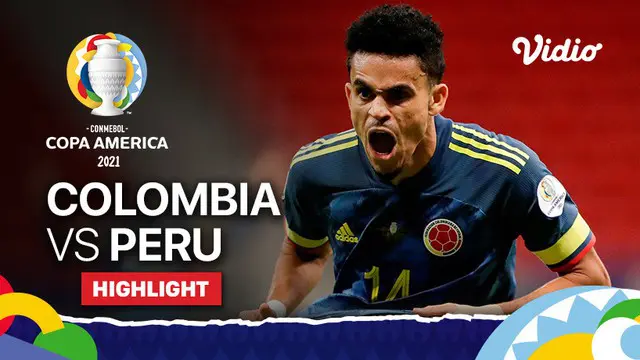 Berita video highlights Copa America 2021, pertandingan antara Kolombia melawan Peru, Minggu (10/7/20121).