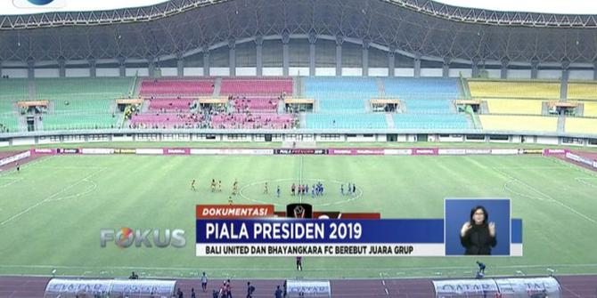 Jelang Laga Akhir Grup B Piala Presiden 2019