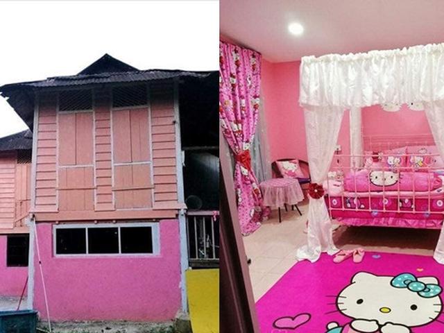 Potret Transformasi Rumah Warisan Berusia 1 Abad Disulap Jadi Istana Hello Kitty Hot Liputan6 Com
