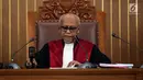 Hakim tunggal Achmad Guntur memimpin jalannya sidang permohonan praperadilan tersangka kepemilikan senjata ilegal Kivlan Zen di PN Jakarta Selatan, Selasa (30/7/2019). Hakim Guntur menolak gugatan praperadilan Kivlan Zen. (Liputan6.com/JohanTallo)