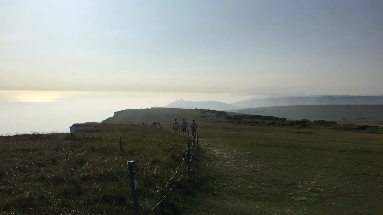 Kabut kimia di Birling Gap 