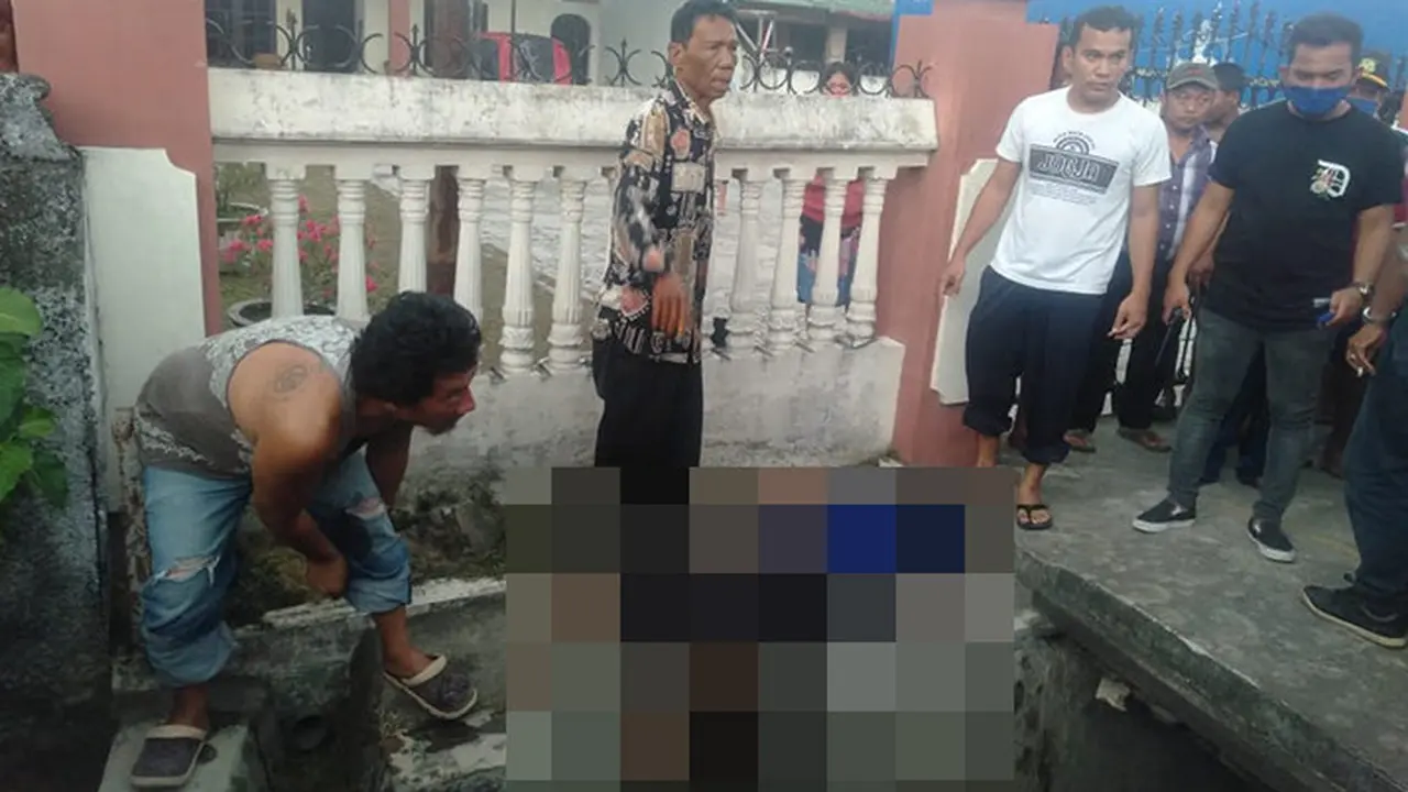 Wanita paruh baya meninggal dunia di parit