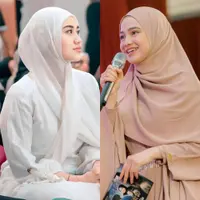 Lihat di sini beberapa potret inspirasi padu padan outfit artis saat datang ke kajian.