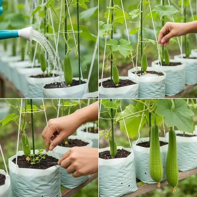 Perawatan Tanaman Oyong Gantung di Polybag