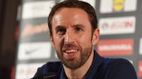 Gareth Southgate optimistis terhadap skuat Inggris meskipun menelan kekalahan dari Jerman pada laga uji coba (22/3/2017). (doc. FA)