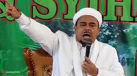 Imam Besar FPI Rizieq Shihab.