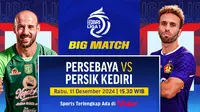 Link Siaran Langsung BRI Liga 1 Big Match: Persebaya vs Persik Kediri di Vidio