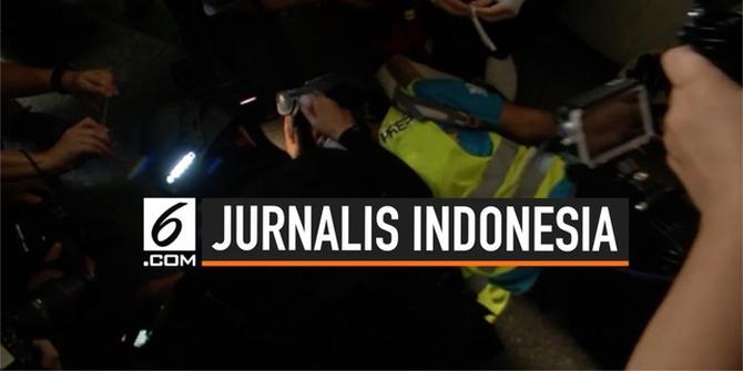 VIDEO: Jurnalis Indonesia Terluka Saat Meliput Demo Hong Kong