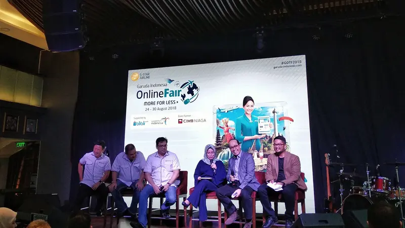 Garuda Indonesia akan kembali menggelar Garuda Indonesia Online Travel Fair (GOTF) phase 2 yang akan berlangsung pada 24-30 Agustus 2018. Dok: Merdeka.com/Wilfridus Setu Umbu